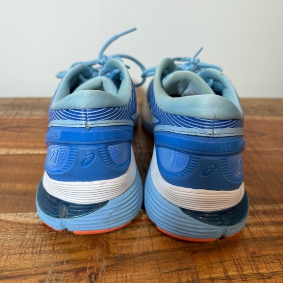 ASICS Women's Blue Running Shoes, Size 10 - Picture 5 of 8